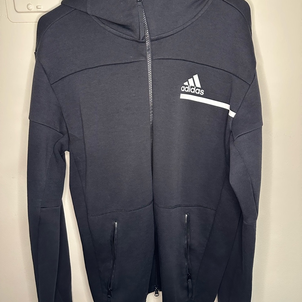 Adidas black Full-Zip Hoodie